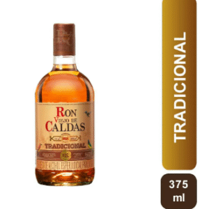 Media Botella de Ron Viejo de Caldas
